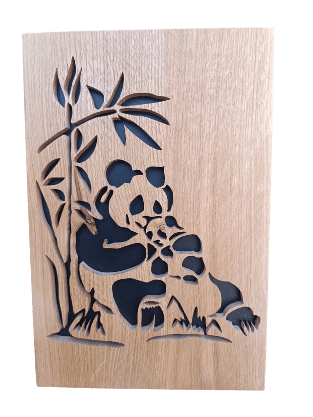 Panda et son bébé